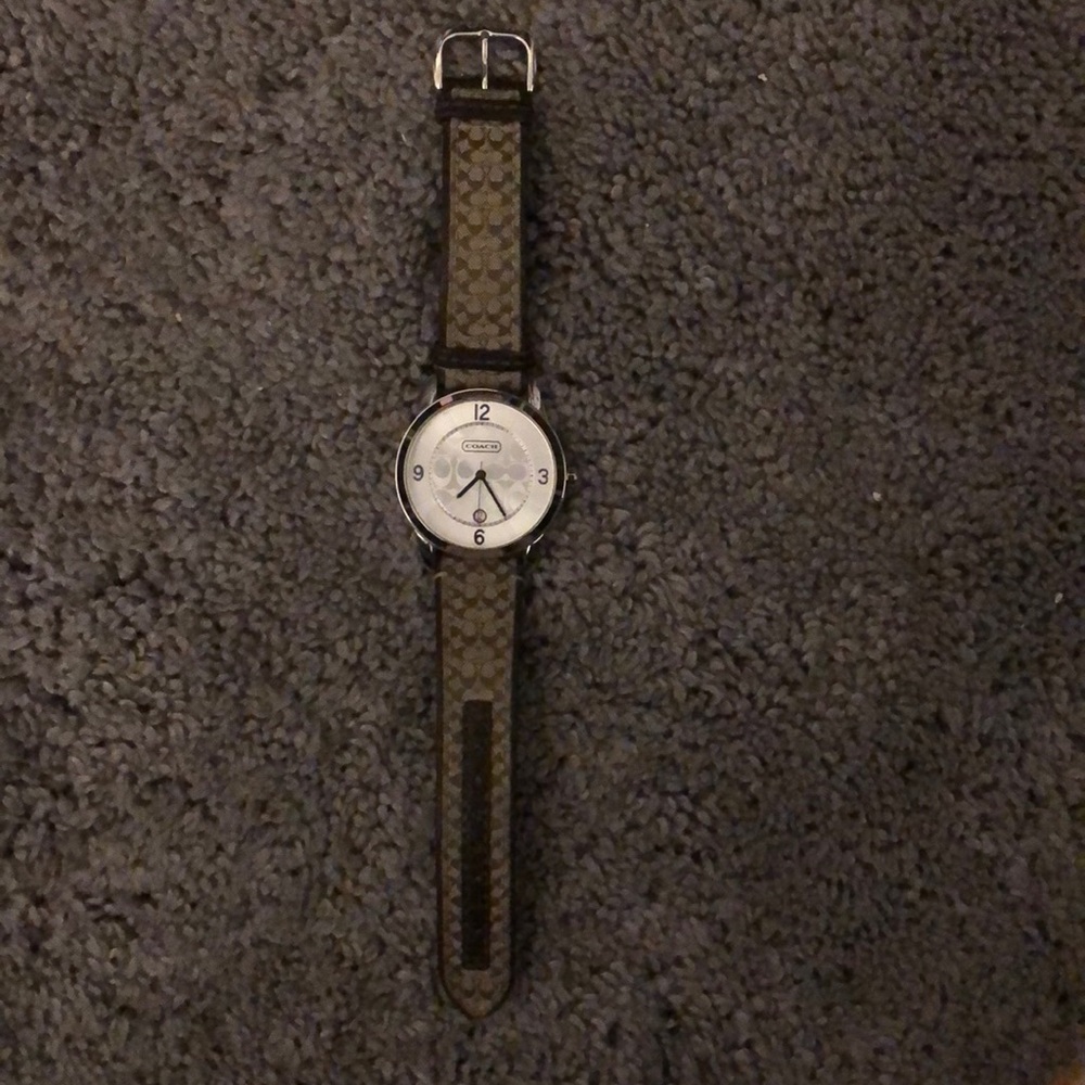 Coach monogram whatch, brown